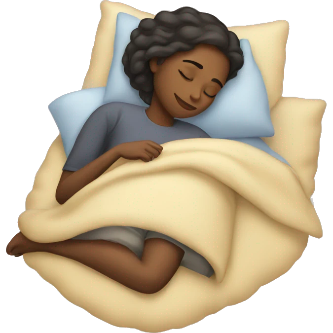girl sleeping emoji