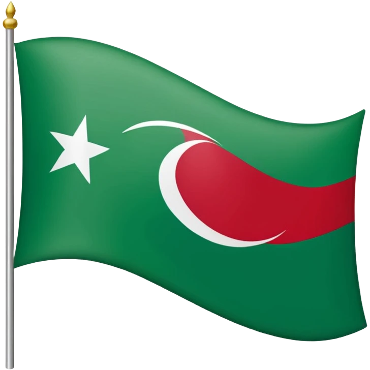 The flag of Chechnya emoji