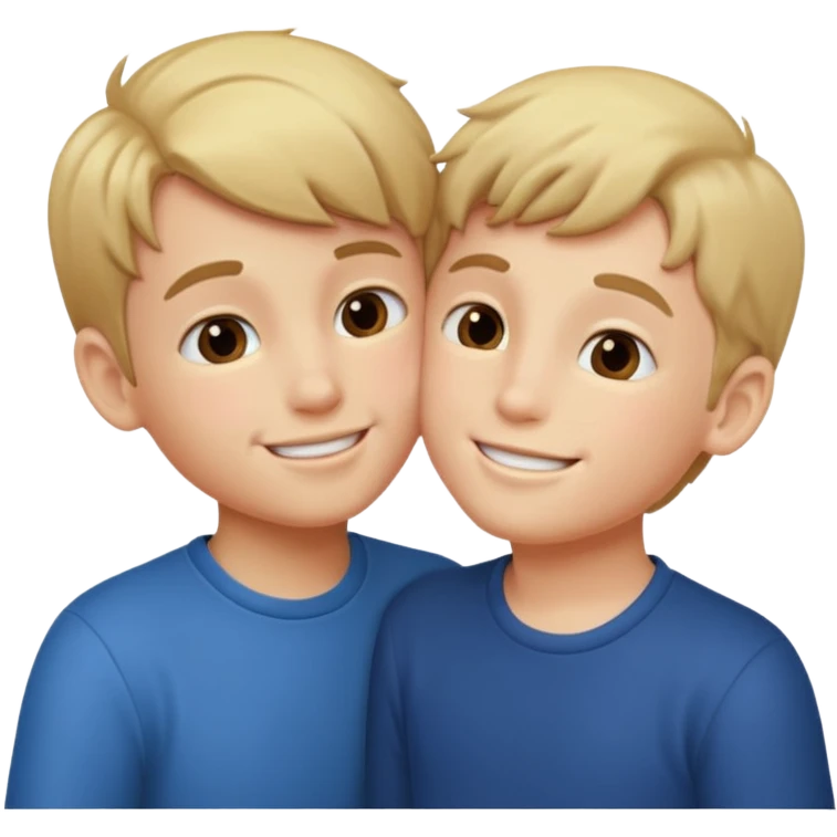 2 avatar boys kissing  emoji