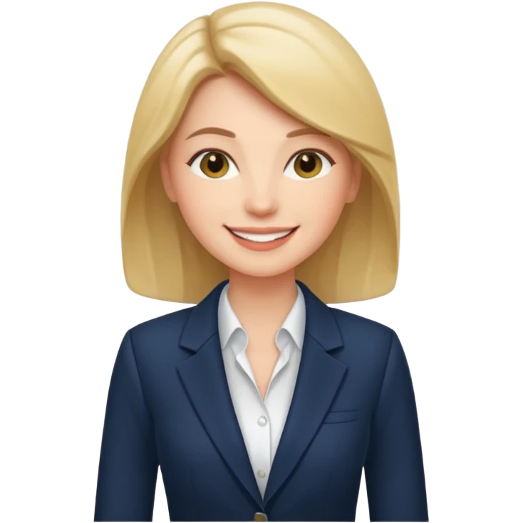 Female business woman emoji