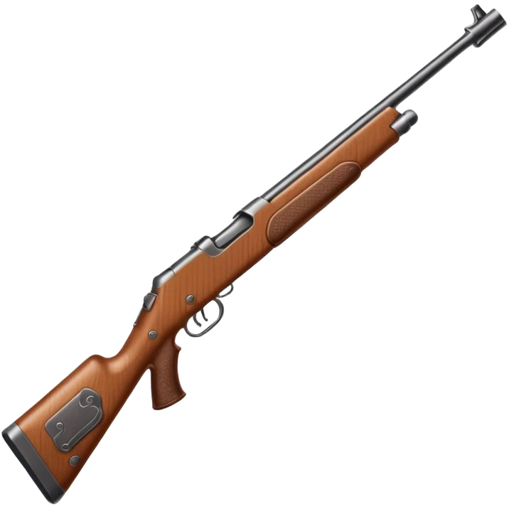 wood traditional rifle emoji