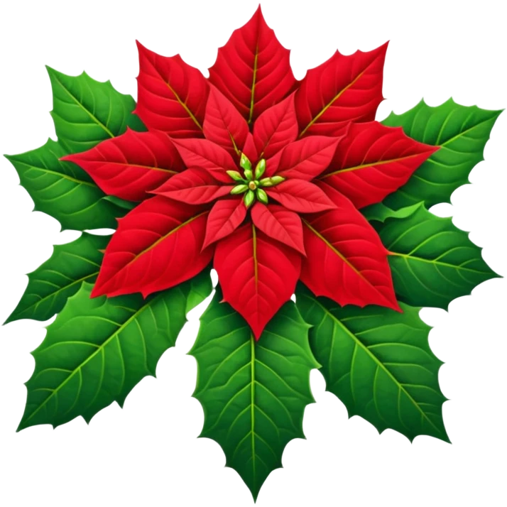 poinsettia emoji