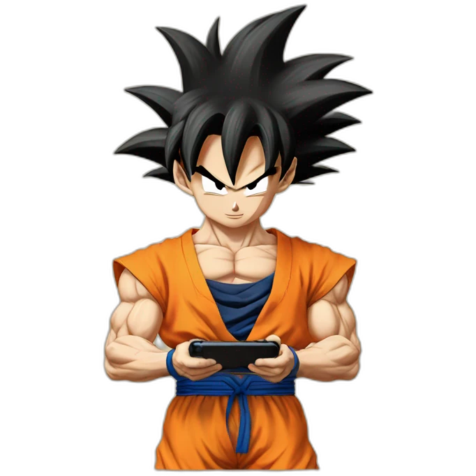 goku-with-phone emoji