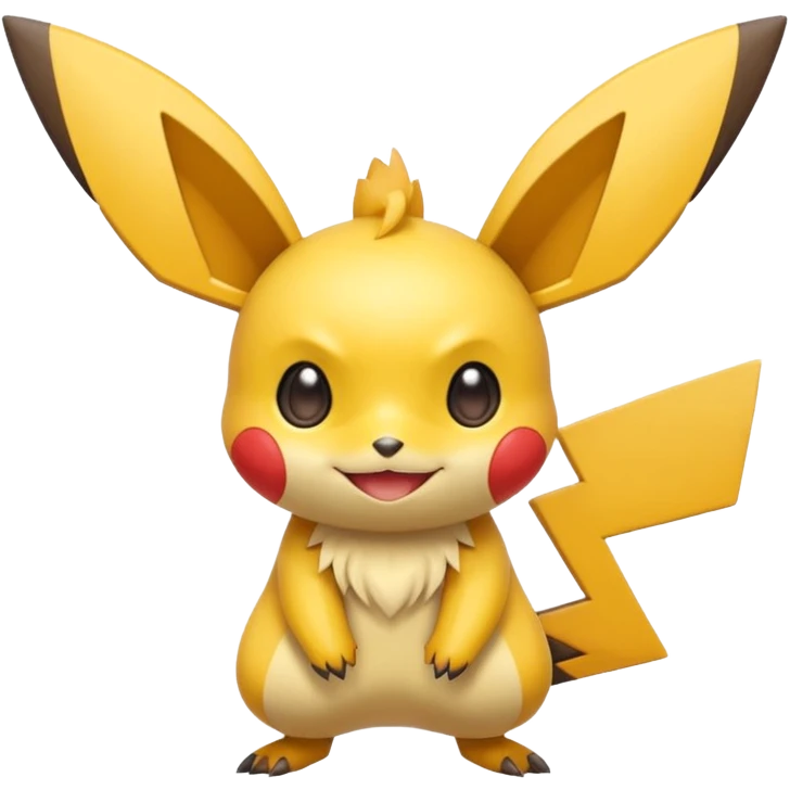 Victini-Pichu-Fakémon-hybrid-creature (full body)  emoji