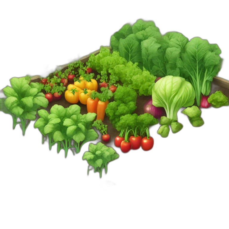 Box Vegetable Garden emoji