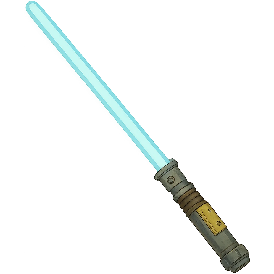 ghibli style lightsaber emoji