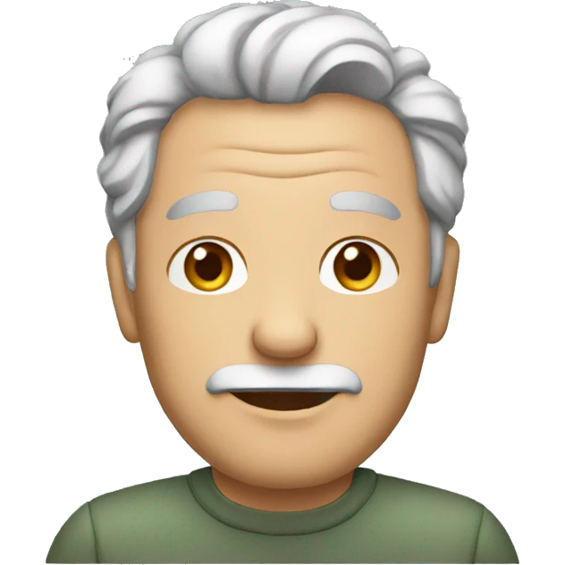 middle aged person emoji