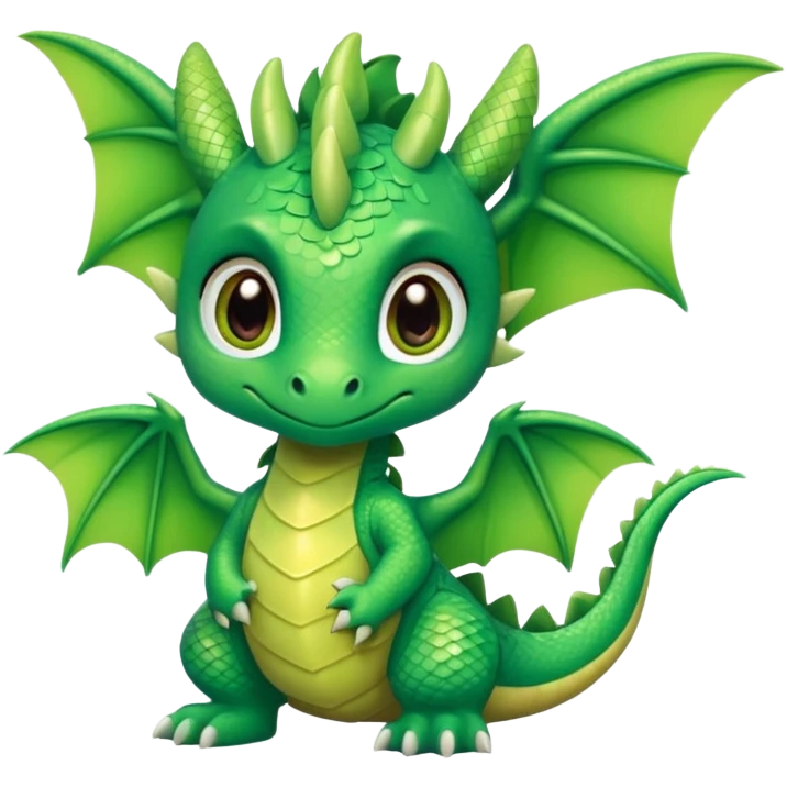 Cute Baby Dragon kawail emoji