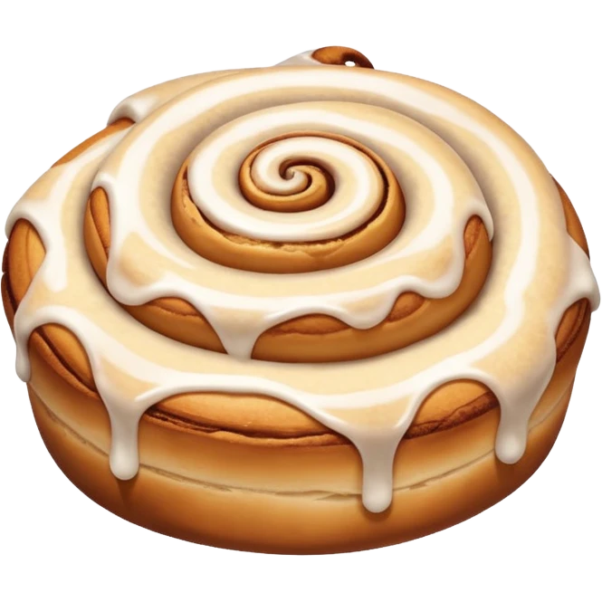 cinnamon roll bow emoji