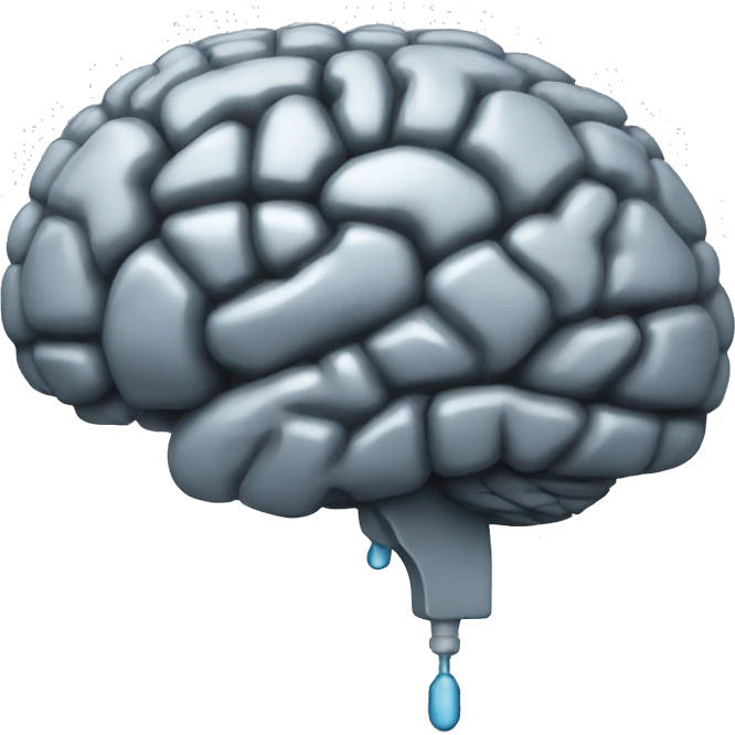 
brain implant emoji