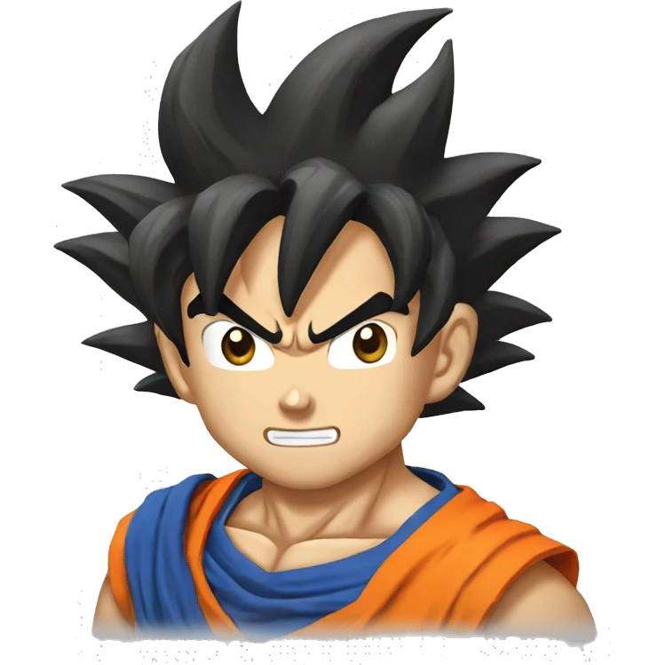 Goku qui dit si emoji