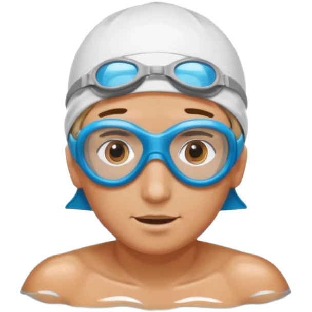 swimmer swim at the pool emoji