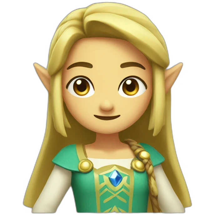 blinking zelda emoji