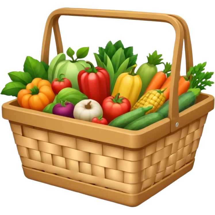 grocery basket emoji