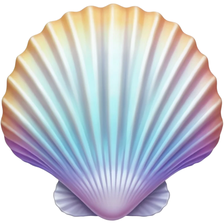 white seashell emoji