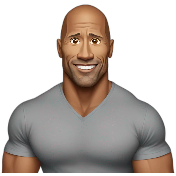 Dwayne Johnson emoji