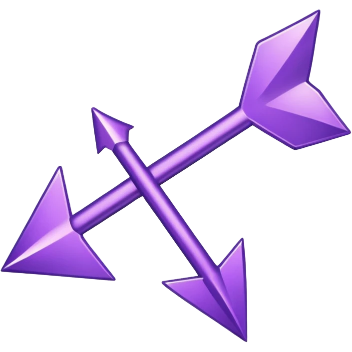 seta para direita roxa emoji