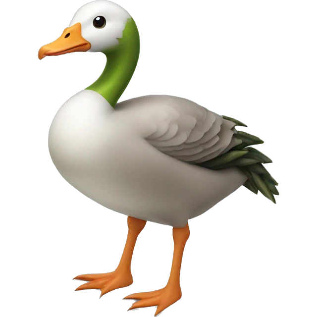 Asparagus goose emoji