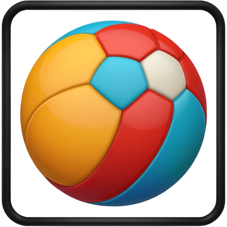 behind the  wall there is a ball  emoji