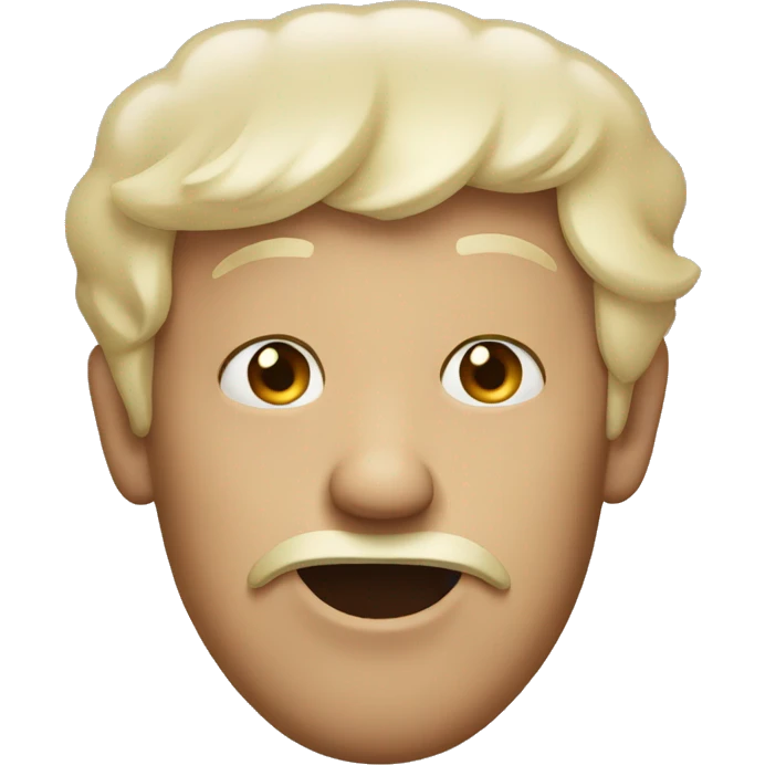 dubious face emoji