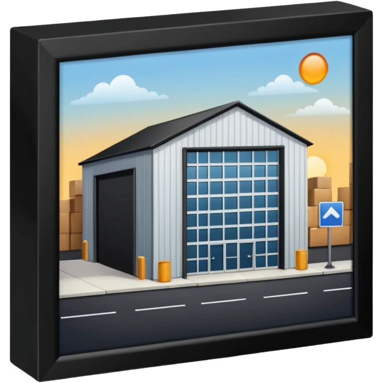 ambient warehouse at an angle emoji
