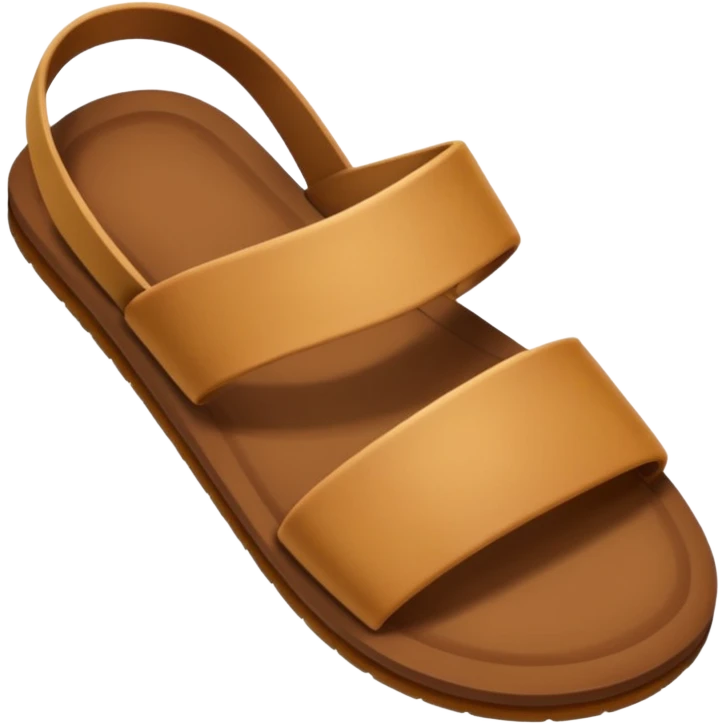 Create a emoji with sandle on hand emoji