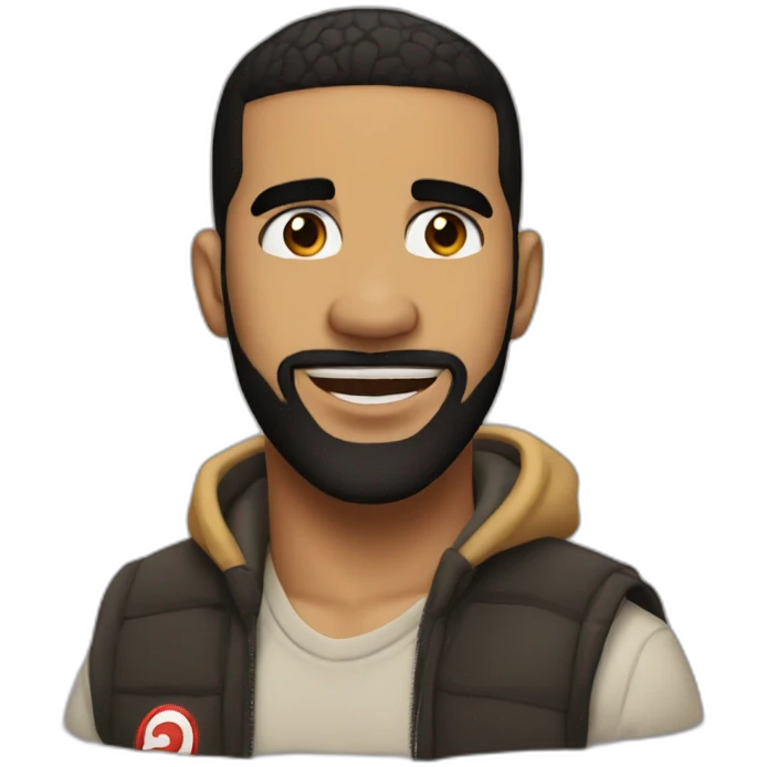 Drake au feu emoji