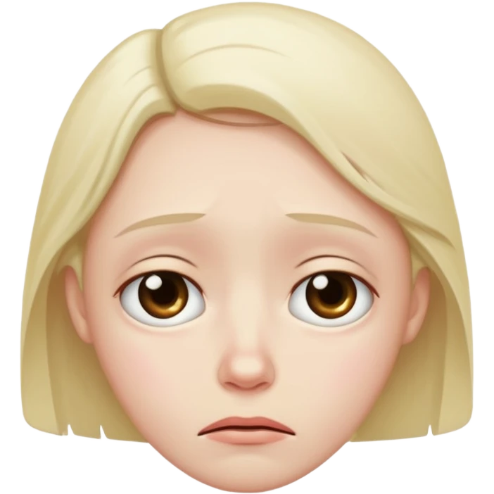 Sad emoji