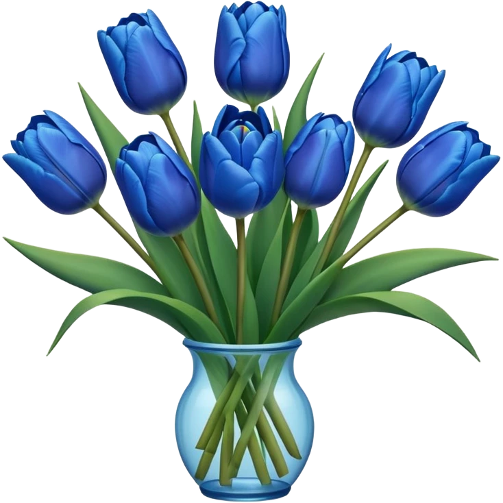 I need something for winter Video like bleu tulipe bouquet  emoji