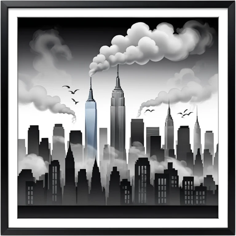 Make a sticker for what happend in New York towers on 9/11 emoji