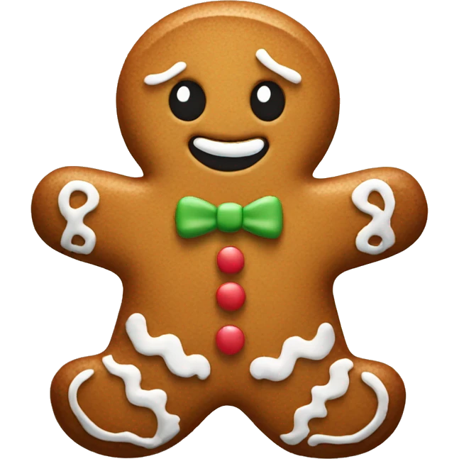 Gingerbread emoji