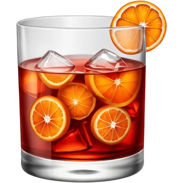 Mach mir einen Negroni Cocktail emoji