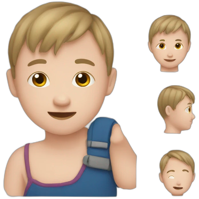 Down's syndrome emoji