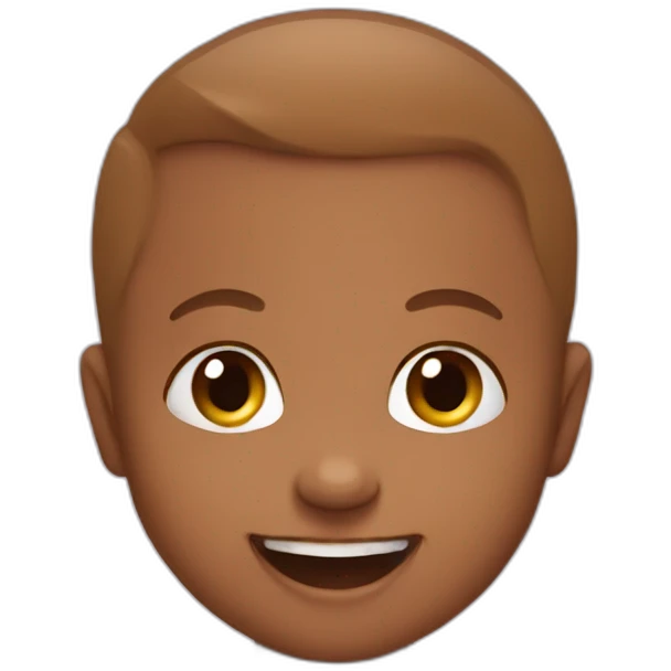Newborn smiling emoji