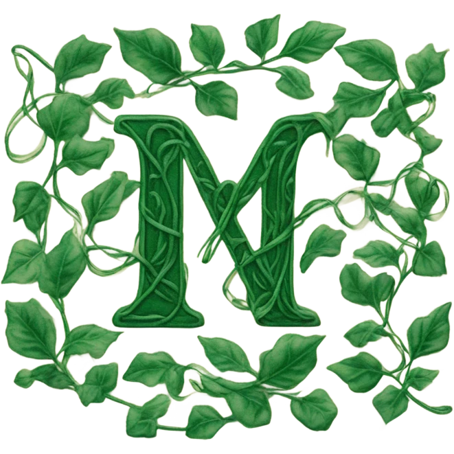 Deep green love mail  emoji