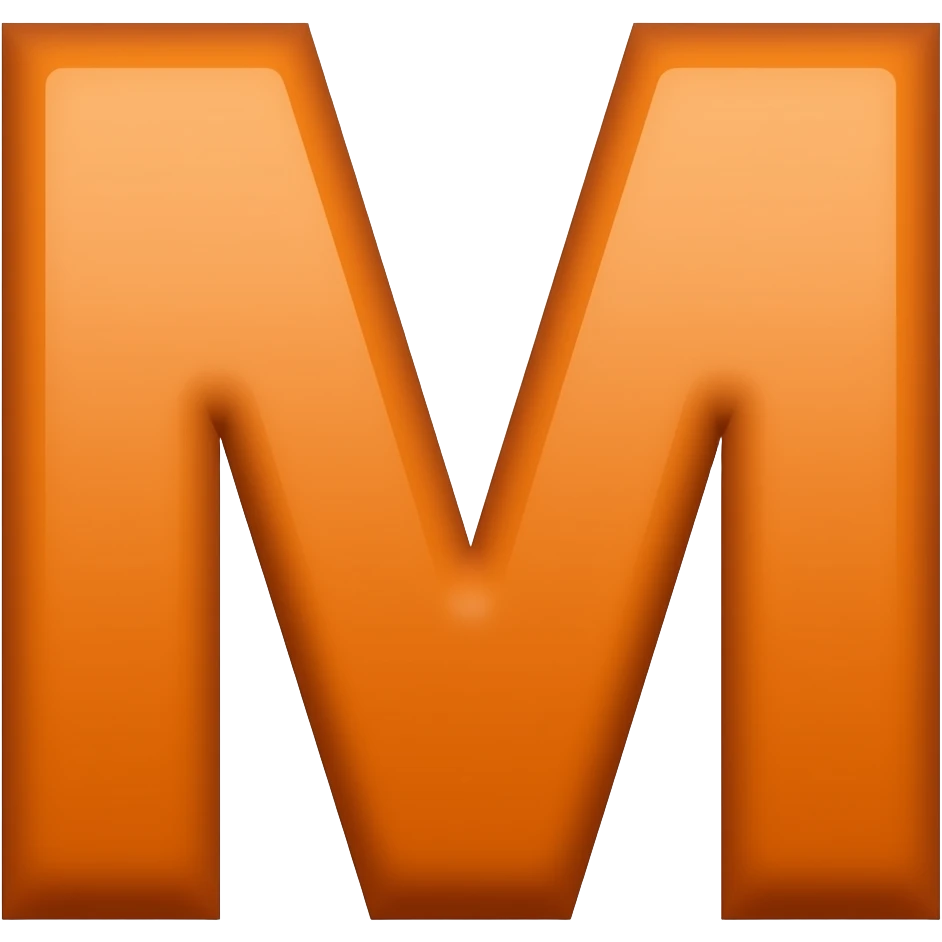 Letter M emoji
