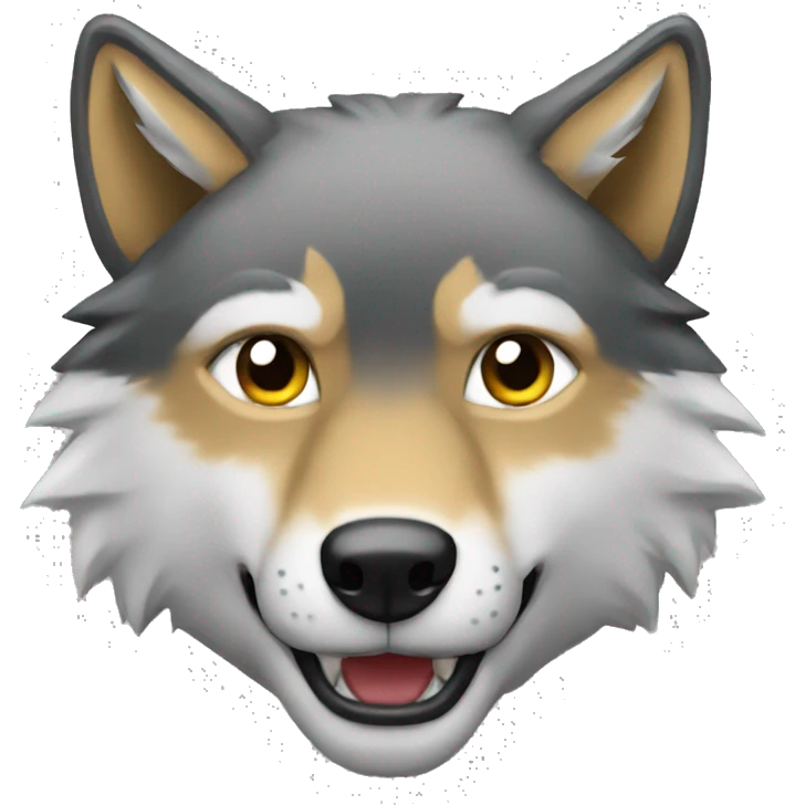 alpha wolf  emoji