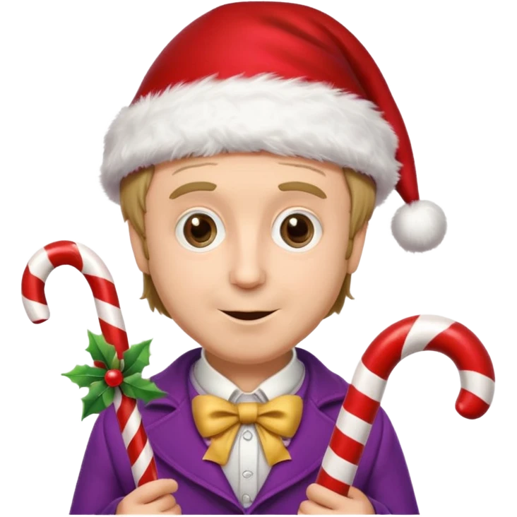Christmas wonka  emoji
