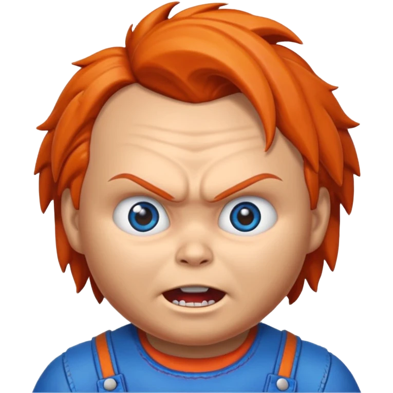 Un emojin de chuky emoji