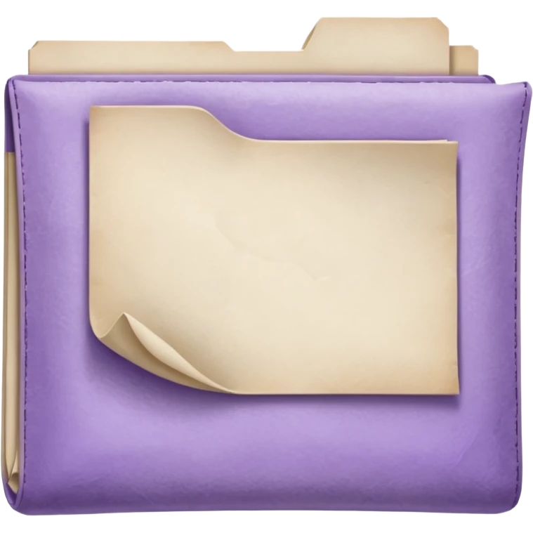 lilac parchment emoji