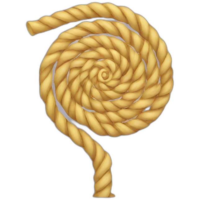 spiral straw emoji
