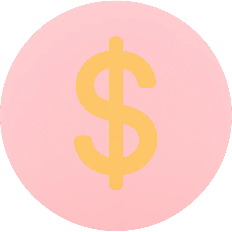 pink money, elegant, minimal, soft gradients, no text emoji