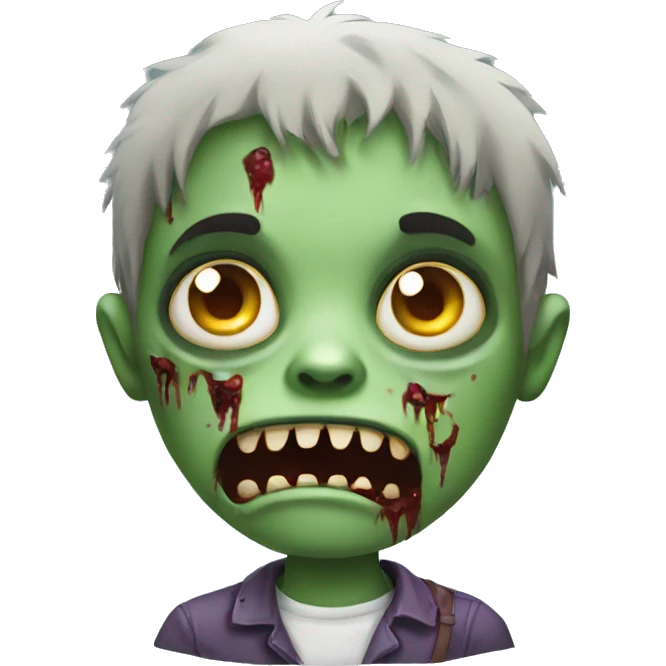 cute zombie emoji