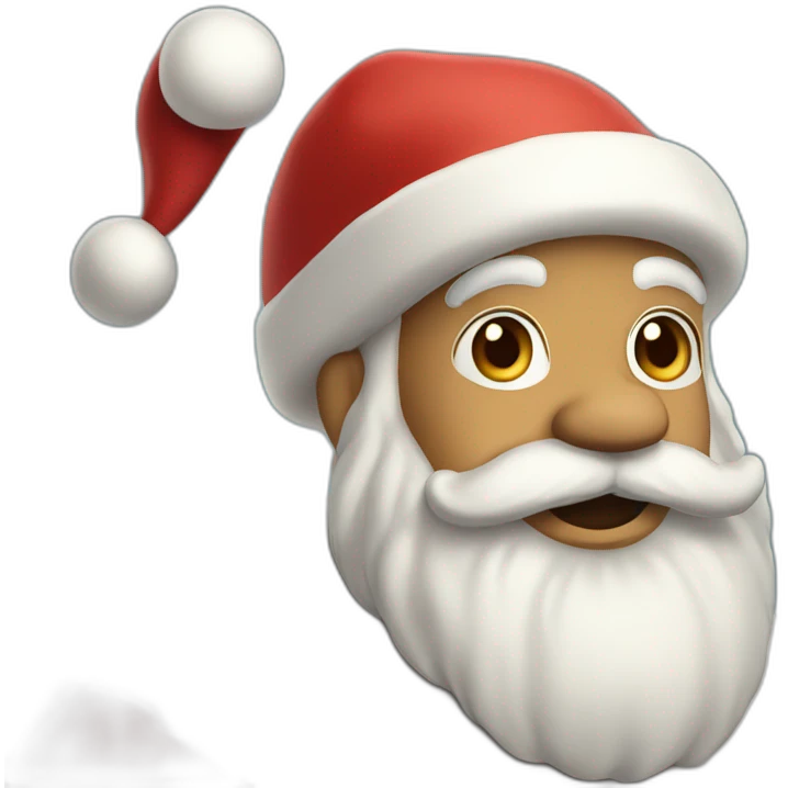 santa claus borracho emoji