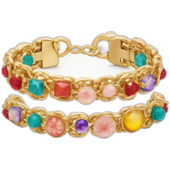 bracelets bijoux emoji