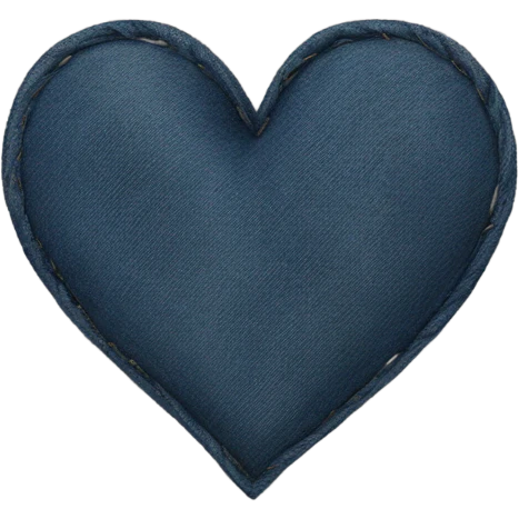 Jean heart  emoji