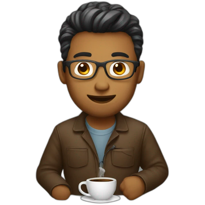 programmer-coffee emoji