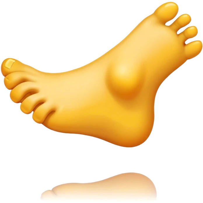 Foot emoji