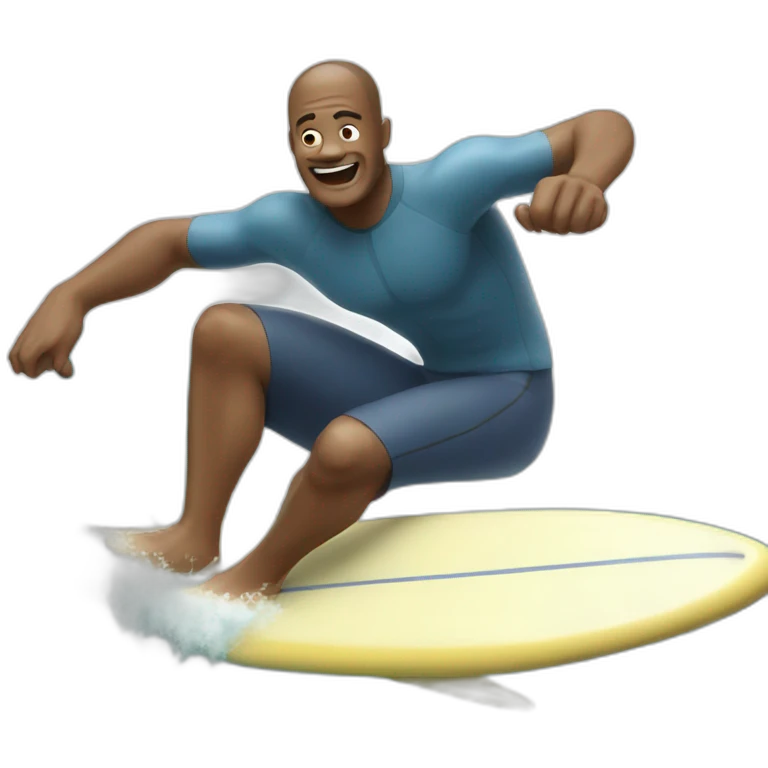 man surfing emoji