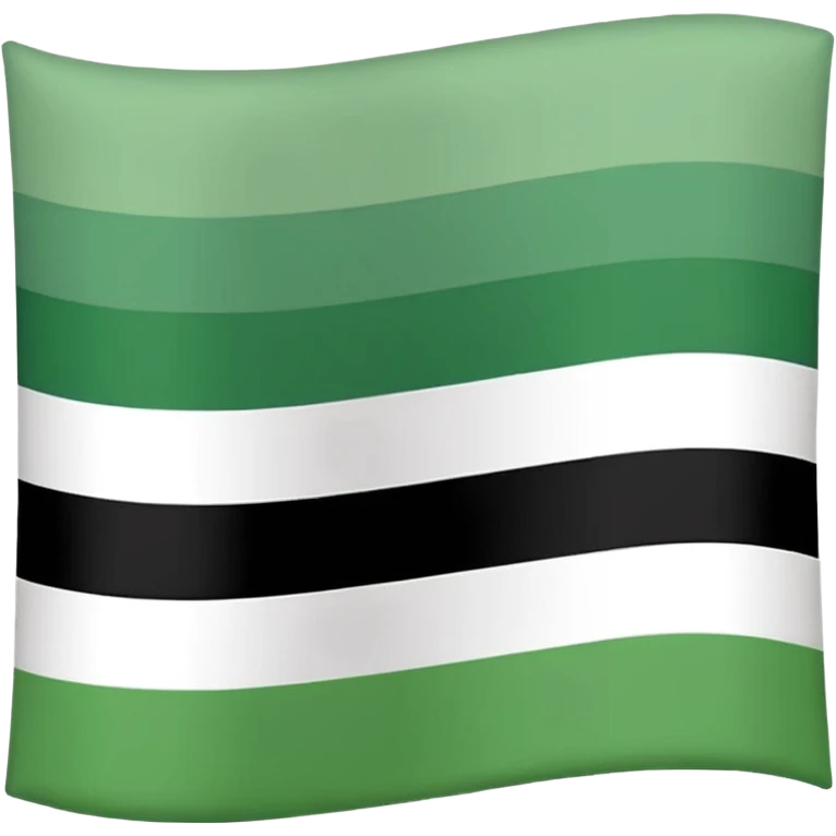 Aromantic Pride Flag emoji